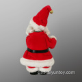 Musical de 30 cm Santa Claus Saxophone Xmas Decoración juguete